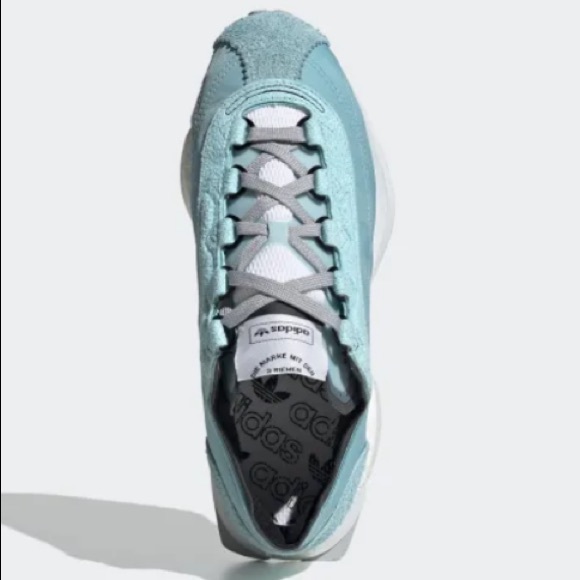 NWOT ADIDAS SL 7600 TREFOIL BLUE Running SPIRIT SHOES /SNEAKERS 8 - Picture 5 of 12